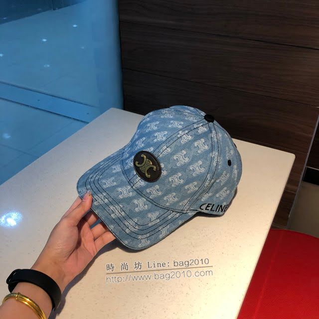 Chanel男女同款帽子 香奈兒做舊牛仔棒球帽鴨舌帽  mm1467
